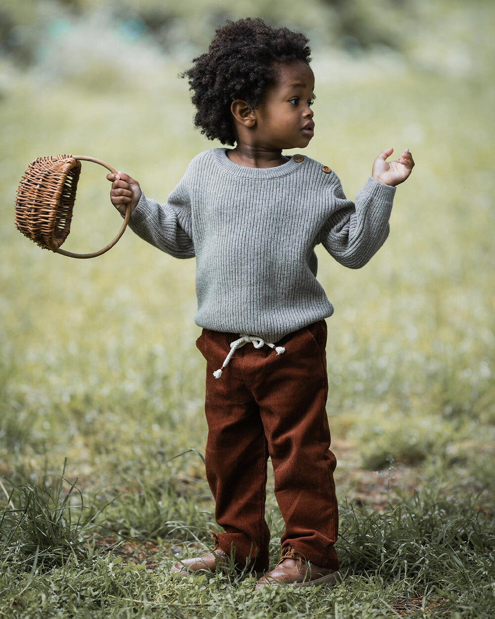Pull en tricot fantaisie Coloris moka Natalys