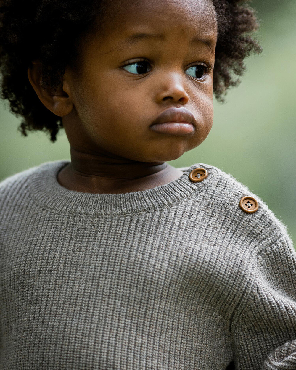 Pull en tricot fantaisie Coloris moka Natalys