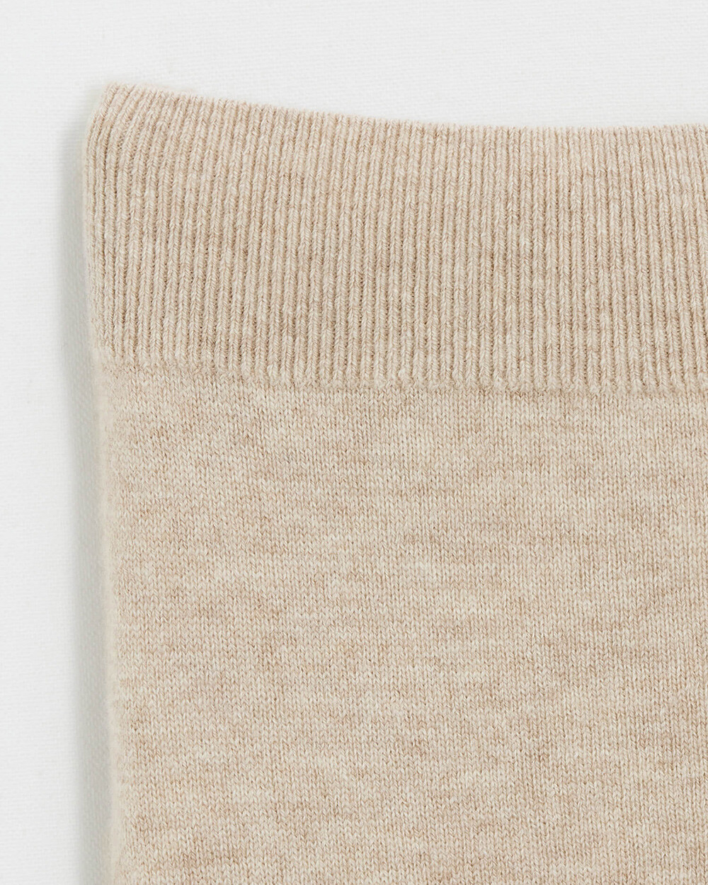 Ensemble brodé en laine mérinos Coloris Beige Natalys
