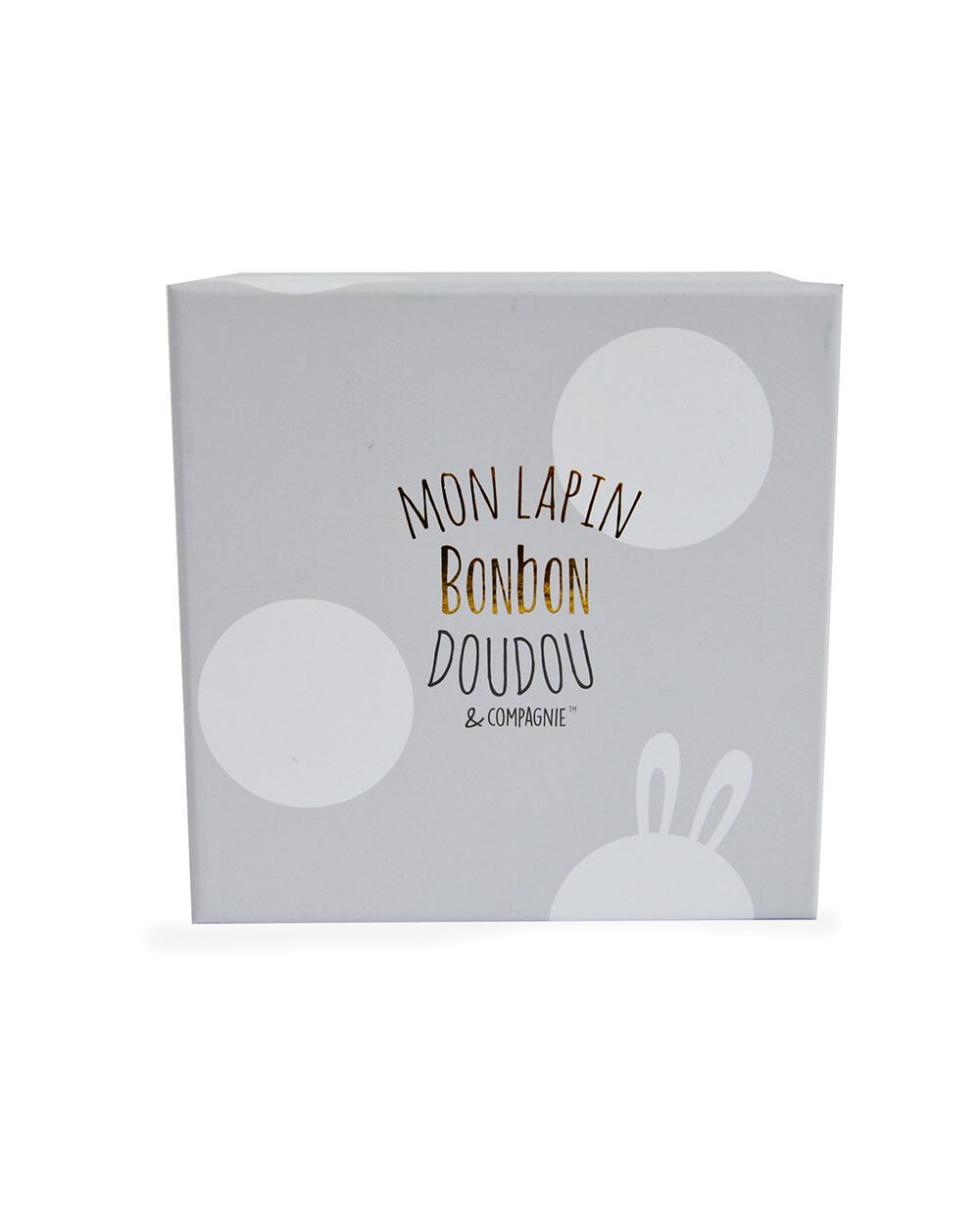 Doudou peluche lapin bonbon Coloris Taupe  Doudou et Compagnie