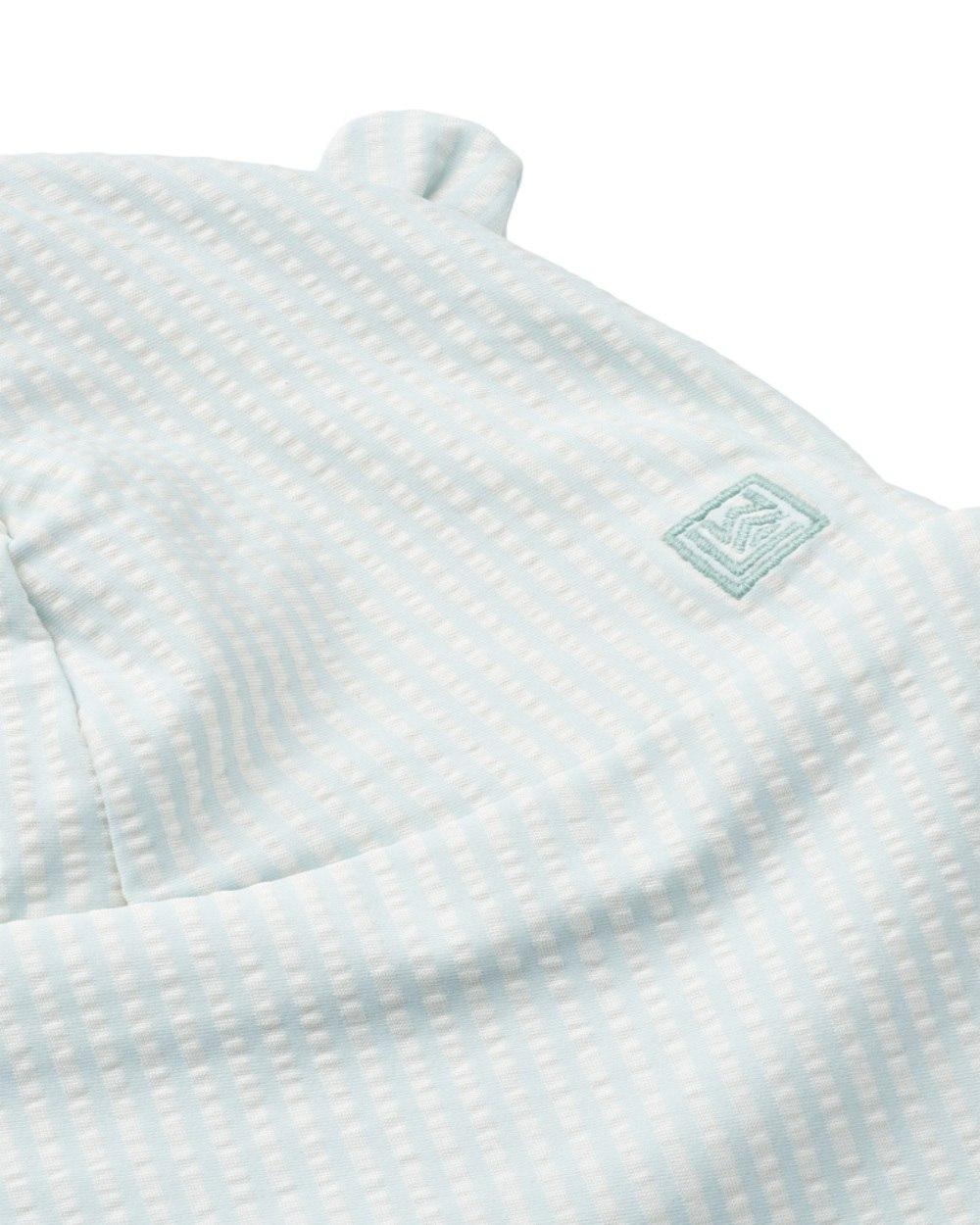 Chapeau de bain rayé anti-UV Senia Coloris bleu Liewood
