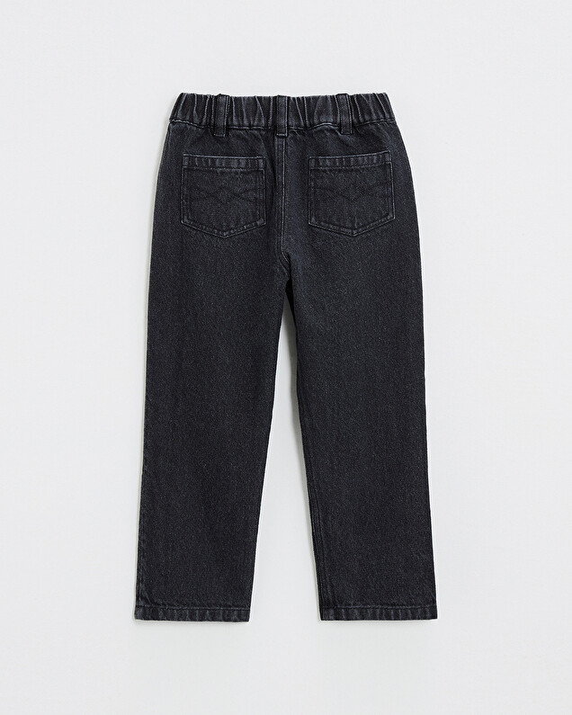 Pantalon en denim Coloris gris anthracite Natalys