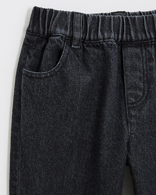 Pantalon en denim Coloris gris anthracite Natalys