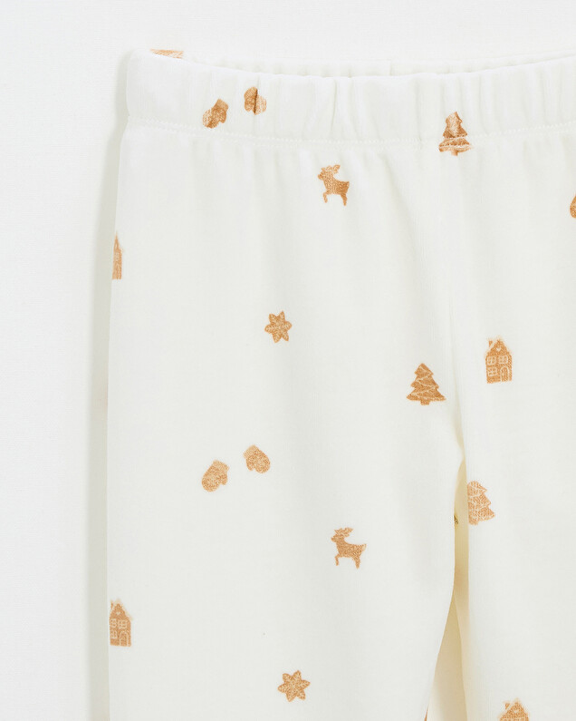 Pyjama deux pièces enfant Imprimé biscuits Natalys