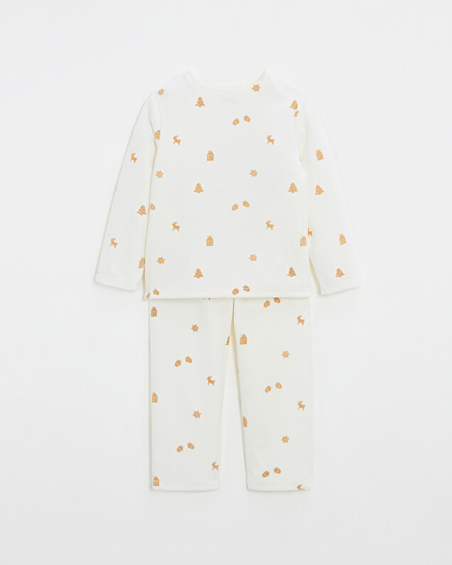 Pyjama deux pièces enfant Imprimé biscuits Natalys