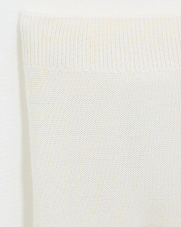 Ensemble en laine mérinos Coloris Ecru Natalys