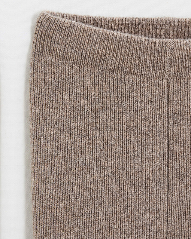 Caleçon en laine mérinos Coloris Marron Natalys