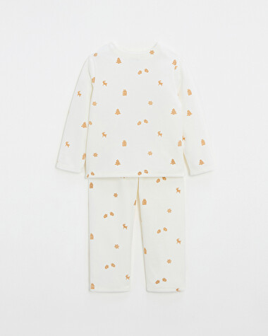 Pyjama deux pi&egrave;ces enfant Imprim&eacute; biscuits  Natalys