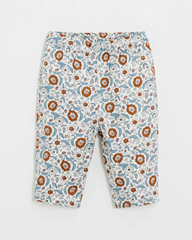 Pyjama deux pi&egrave;ces en imprim&eacute; Imprim&eacute; fleurs folk  Natalys