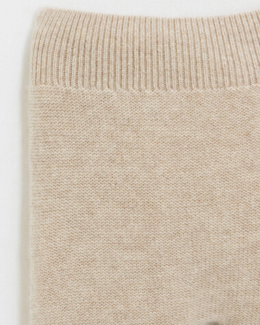 Ensemble en laine m&eacute;rinos Coloris Beige  Natalys