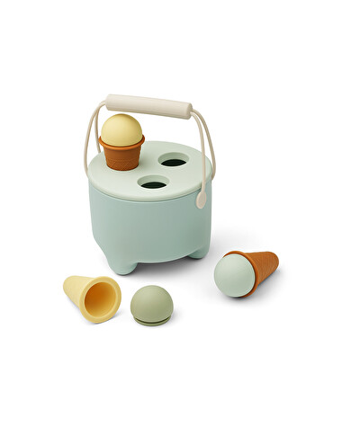 Jouet &agrave; encastrer Fleur ice cream Coloris bleu  Liewood
