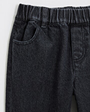 Pantalon en denim Coloris gris anthracite Natalys