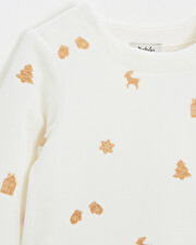 Pyjama deux pi&egrave;ces imprim&eacute; Imprim&eacute; biscuits  Natalys