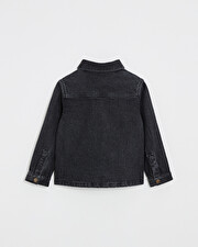Chemise en denim Coloris gris anthracite  Natalys
