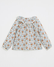 Blouse en imprimé Imprimé fleurs folk Natalys