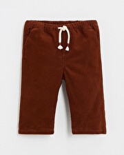 Pantalon en velours c&ocirc;tel&eacute; Coloris brique  Natalys