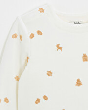 Pyjama deux pièces enfant Imprimé biscuits Natalys