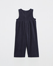 Combinaison en velours Coloris bleu nocturne  Natalys