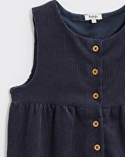 Combinaison en velours Coloris bleu nocturne  Natalys