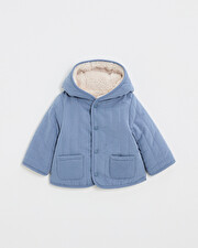 Manteau r&eacute;versible d&eacute;perlant Coloris bleu nocturne  Natalys