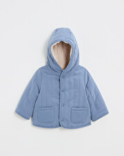 Manteau r&eacute;versible d&eacute;perlant Coloris bleu nocturne  Natalys