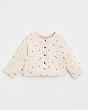 Veste r&eacute;versible imprim&eacute; Imprim&eacute; semi-fleurs  Natalys