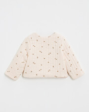 Veste r&eacute;versible imprim&eacute; Imprim&eacute; semi-fleurs  Natalys