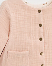 Veste r&eacute;versible imprim&eacute; Imprim&eacute; semi-fleurs  Natalys