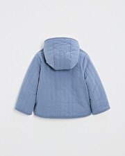 Manteau r&eacute;versible d&eacute;perlant Coloris bleu nocturne  Natalys