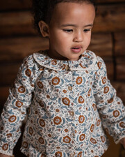 Pyjama deux pièces enfant Imprimé fleurs folk Natalys