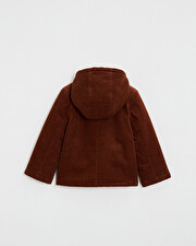 Manteau en velours côtelé Coloris brique Natalys