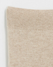 Ensemble brodé en laine mérinos Coloris Beige Natalys