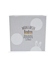 Doudou peluche lapin bonbon Coloris Taupe  Doudou et Compagnie