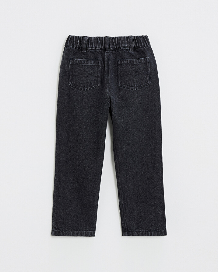 Pantalon en denim Coloris gris anthracite Natalys