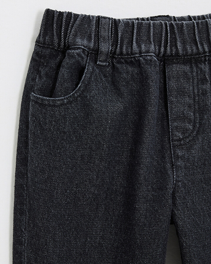 Pantalon en denim Coloris gris anthracite Natalys