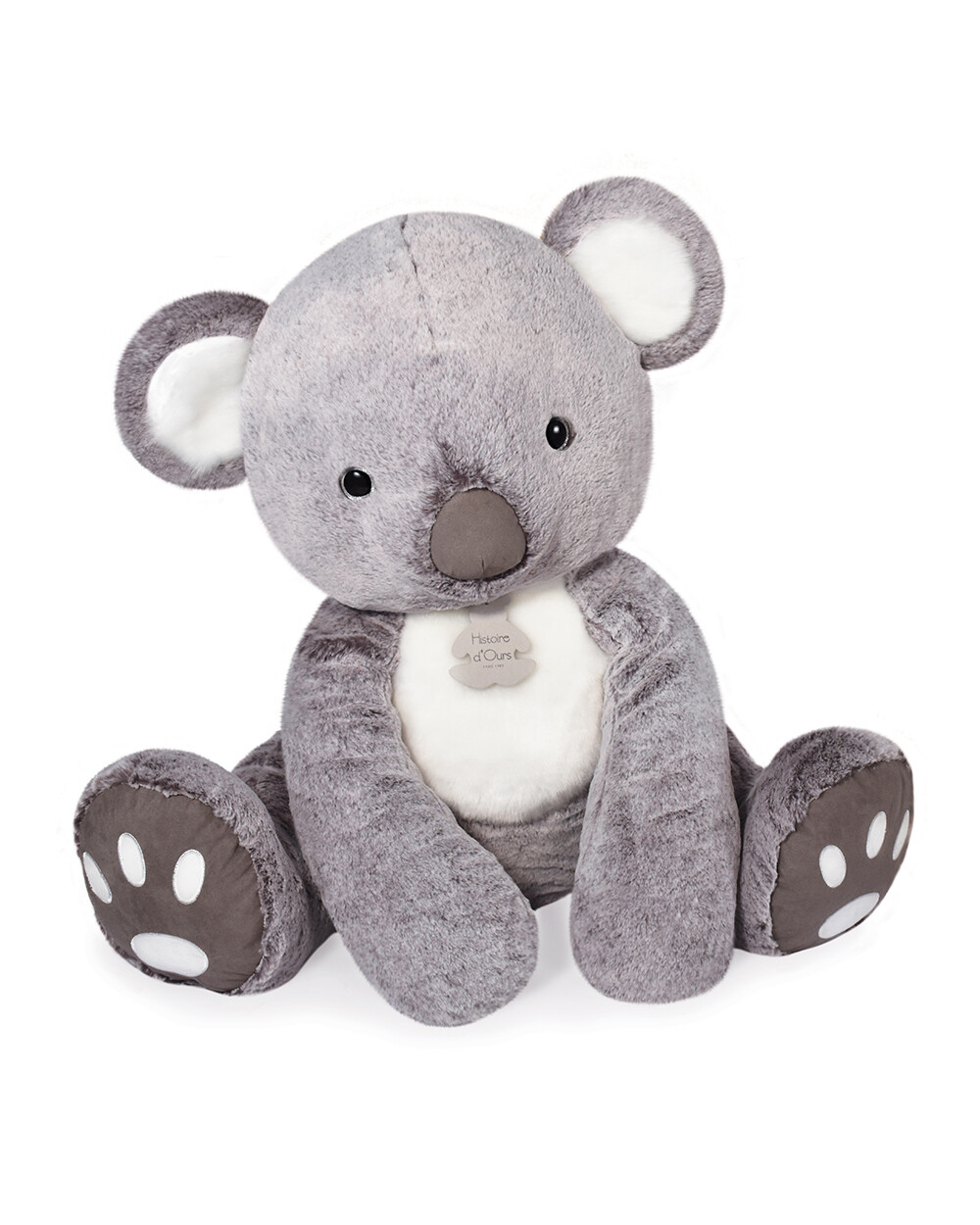Peluche koala g&eacute;ant 70 cm Coloris gris  Histoire d'Ours