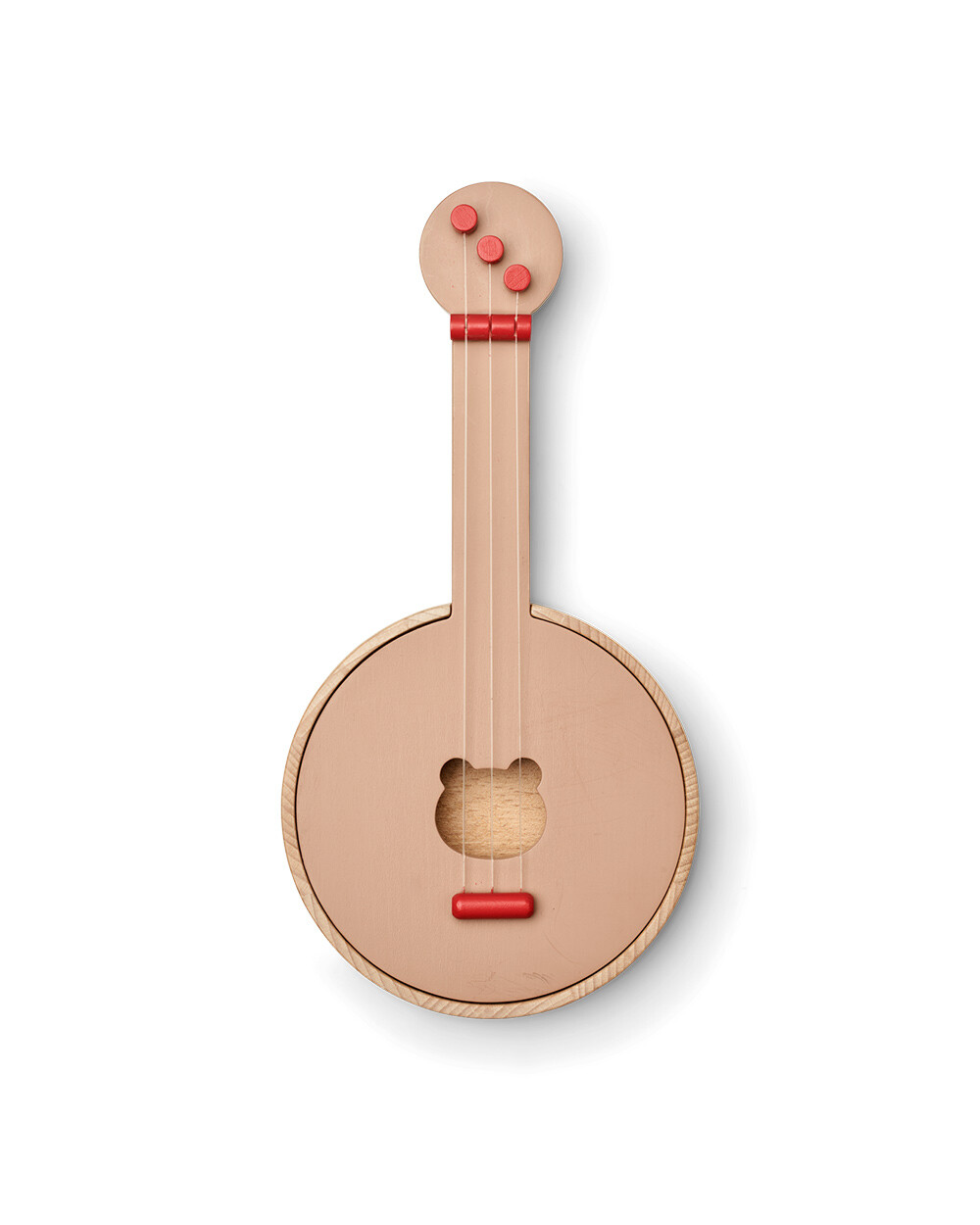 Banjo en bois Chas Coloris rose Liewood