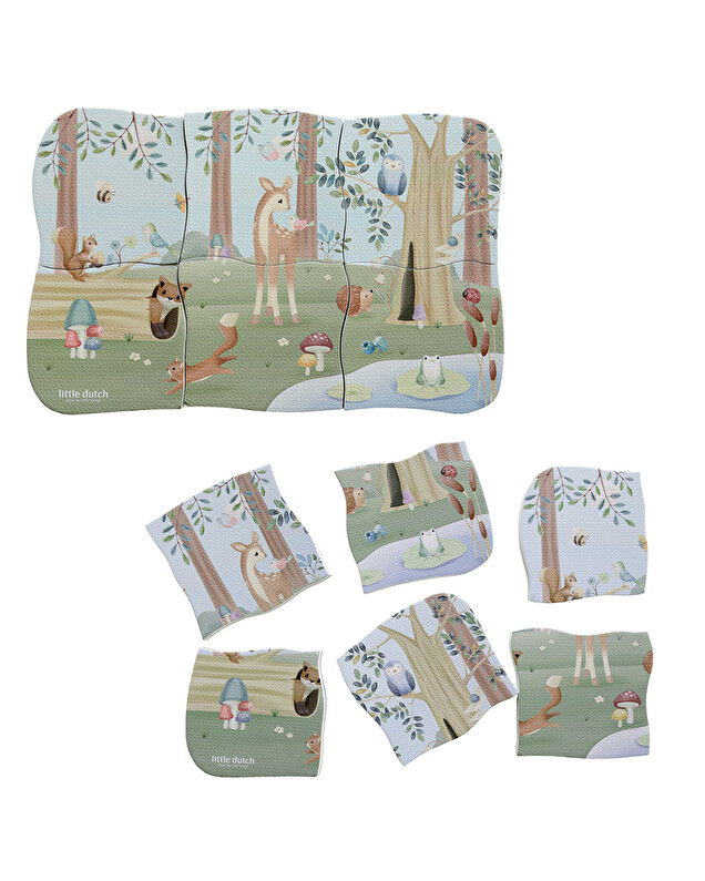 Puzzle de bain Forest Friends Little Dutch