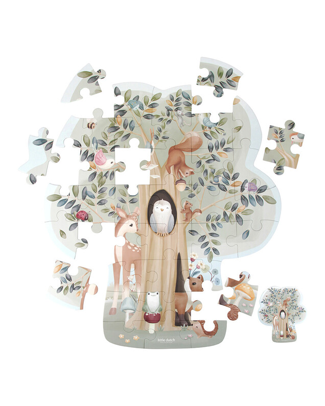 Puzzle de sol Forest Friends Little Dutch