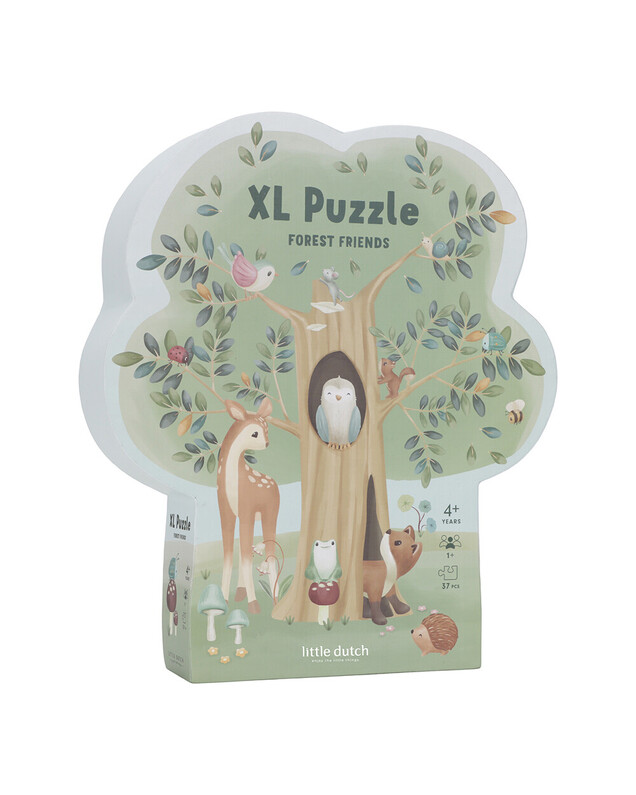 Puzzle de sol Forest Friends Little Dutch