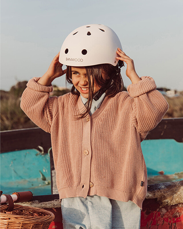 Casque de vélo Coloris crème Banwood