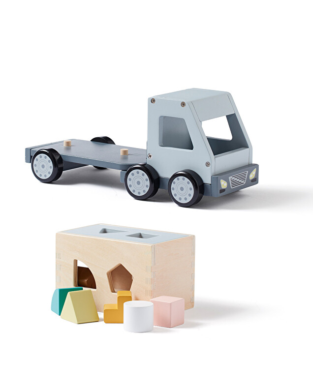 Camion trieur en bois Coloris multicolore Kid's concept