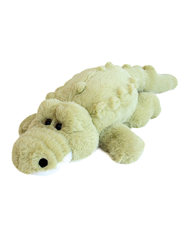Peluche crocodile 60 cm Coloris vert Histoire d'Ours
