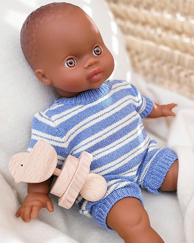Tenue poupée Babies Combinaison courte et chaussons Natalys x Minikane