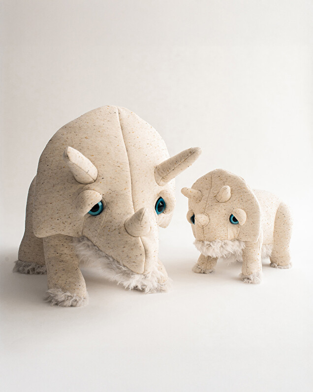 Peluche Trino 64 cm Coloris ivoire Bigstuffed