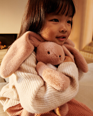Peluche lapin Berto Coloris rose  Liewood