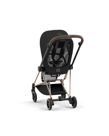 Poussette Mios avec ch&acirc;ssis rosegold Coloris deep black  Cybex