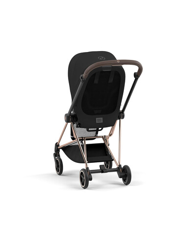 Poussette Mios avec ch&acirc;ssis rosegold Coloris deep black  Cybex