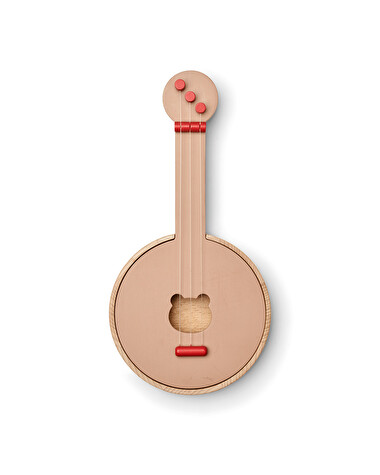 Banjo en bois Chas Coloris rose  Liewood
