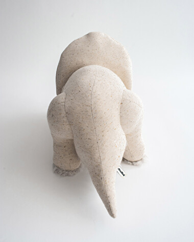 Peluche Trino 64 cm Coloris ivoire  Bigstuffed